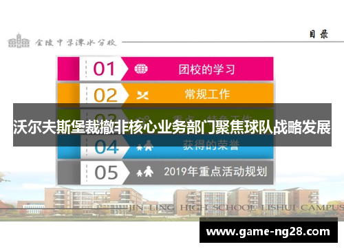 沃尔夫斯堡裁撤非核心业务部门聚焦球队战略发展 沃尔夫斯堡裁撤非核心业务部门聚焦球队战略发展